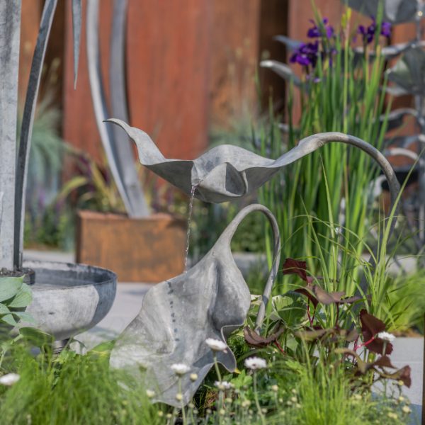 Garden Water Sculpture by Ian Gill