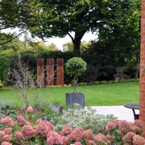 Make a Wish Panel Garden Sculpture
