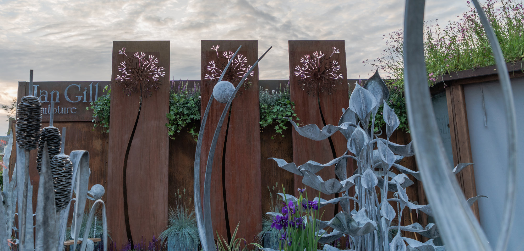 Ian Gill Sculpture at Chelsea Flower Show