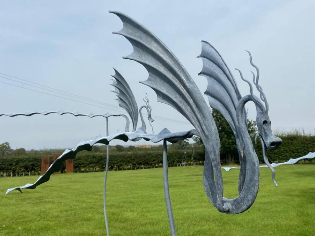 Draglin Dragon Sculpture